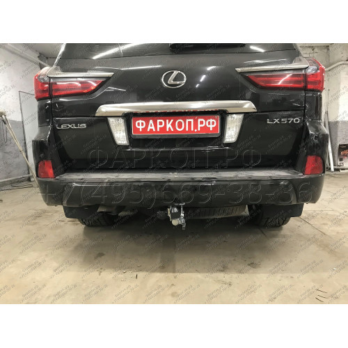 T070C GALIA Полностью оцинкованный фаркоп на Toyota Land Cruiser 200 2008-2021, Lexus LX 2008-2021. Тип шара: C (горизонтальный съемный). Невидимый вырез бампера. Нагрузки: 3500/140 кг, масса фаркопа 8,97 кг