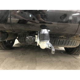 T070C GALIA Полностью оцинкованный фаркоп на Toyota Land Cruiser 200 2008-2021, Lexus LX 2008-2021. Тип шара: C (горизонтальный съемный). Невидимый вырез бампера. Нагрузк