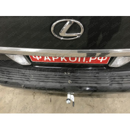 T070C GALIA Полностью оцинкованный фаркоп на Toyota Land Cruiser 200 2008-2021, Lexus LX 2008-2021. Тип шара: C (горизонтальный съемный). Невидимый вырез бампера. Нагрузк