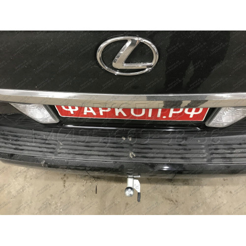 T070C GALIA Полностью оцинкованный фаркоп на Toyota Land Cruiser 200 2008-2021, Lexus LX 2008-2021. Тип шара: C (горизонтальный съемный). Невидимый вырез бампера. Нагрузки: 3500/140 кг, масса фаркопа 8,97 кг
