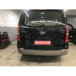 HHA-07-991122.00 PT GROUP Фаркоп на Hyundai H1 2008-2018, 2018-, Hyundai Starex 2008-2018 без подрезки бампера. Тип шара: E (легкосъемный шар под квадрат). Нагрузки: 2500/100 кг, масс