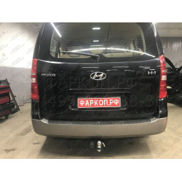HHA-07-991122.00 PT GROUP Фаркоп на Hyundai H1 2008-2018, 2018-, Hyundai Starex 2008-2018 без подрезки бампера. Тип шара: E (легкосъемный шар под квадрат). Нагрузки: 2500/100 кг, масс