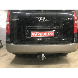 HHA-07-991122.00 PT GROUP Фаркоп на Hyundai H1 2008-2018, 2018-, Hyundai Starex 2008-2018 без подрезки бампера. Тип шара: E (легкосъемный шар под квадрат). Нагрузки: 2500/100 кг, масс