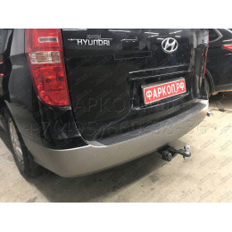 HHA-07-991122.00 PT GROUP Фаркоп на Hyundai H1 2008-2018, 2018-, Hyundai Starex 2008-2018 без подрезки бампера. Тип шара: E (легкосъемный шар под квадрат). Нагрузки: 2500/100 кг, масс