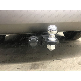 HHA-07-991122.00 PT GROUP Фаркоп на Hyundai H1 2008-2018, 2018-, Hyundai Starex 2008-2018 без подрезки бампера. Тип шара: E (легкосъемный шар под квадрат). Нагрузки: 2500/100 кг, масс