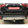 91312-A MOTODOR Фаркоп с оцинкованным шаром на Mitsubishi Outlander 2012-2019, 2019-2022. Вырез бампера по необходимости. Тип шара: A. Нагрузки: 1700/75 кг, масса фаркопа 23 кг (без электрики в комплекте)
