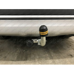 91312-A MOTODOR Фаркоп с оцинкованным шаром на Mitsubishi Outlander 2012-2019, 2019-2022. Вырез бампера по необходимости. Тип шара: A. Нагрузки: 1700/75 кг, масса фаркопа 23