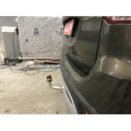 91312-A MOTODOR Фаркоп с оцинкованным шаром на Mitsubishi Outlander 2012-2019, 2019-2022. Вырез бампера по необходимости. Тип шара: A. Нагрузки: 1700/75 кг, масса фаркопа 23