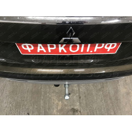 91312-A MOTODOR Фаркоп с оцинкованным шаром на Mitsubishi Outlander 2012-2019, 2019-2022. Вырез бампера по необходимости. Тип шара: A. Нагрузки: 1700/75 кг, масса фаркопа 23