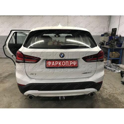 B023C GALIA Полностью оцинкованный фаркоп на MINI Countryman 2017-2024, MINI Clubman 2015-2024, BMW X2 F39 2018-2024, BMW X1 F48 07/2015-2022, BMW 2-Series Active Tourer F45 09/2014-2021, BMW 2-Series Gran Tourer F46 05/2015-2021. Подрозетник убирается за