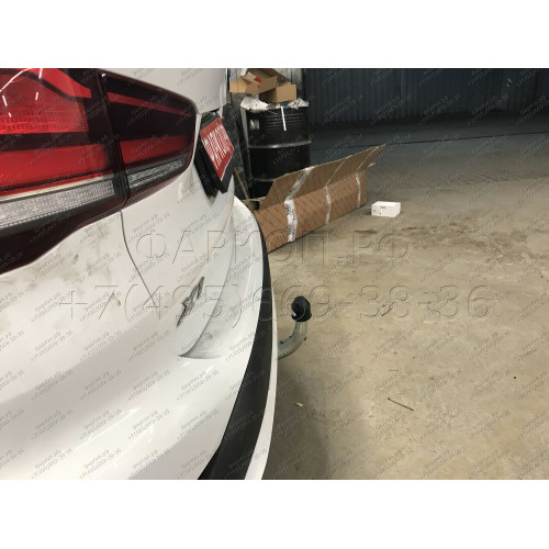 B023C GALIA Полностью оцинкованный фаркоп на MINI Countryman 2017-2024, MINI Clubman 2015-2024, BMW X2 F39 2018-2024, BMW X1 F48 07/2015-2022, BMW 2-Series Active Tourer F45 09/2014-2021, BMW 2-Series Gran Tourer F46 05/2015-2021. Подрозетник убирается за