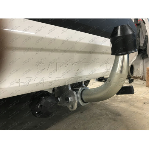 B023C GALIA Полностью оцинкованный фаркоп на MINI Countryman 2017-2024, MINI Clubman 2015-2024, BMW X2 F39 2018-2024, BMW X1 F48 07/2015-2022, BMW 2-Series Active Tourer F45 09/2014-2021, BMW 2-Series Gran Tourer F46 05/2015-2021. Подрозетник убирается за