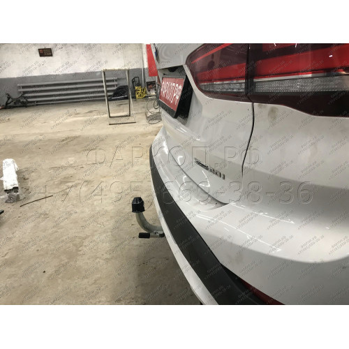 B023C GALIA Полностью оцинкованный фаркоп на MINI Countryman 2017-2024, MINI Clubman 2015-2024, BMW X2 F39 2018-2024, BMW X1 F48 07/2015-2022, BMW 2-Series Active Tourer F45 09/2014-2021, BMW 2-Series Gran Tourer F46 05/2015-2021. Подрозетник убирается за
