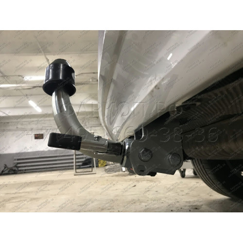 B023C GALIA Полностью оцинкованный фаркоп на MINI Countryman 2017-2024, MINI Clubman 2015-2024, BMW X2 F39 2018-2024, BMW X1 F48 07/2015-2022, BMW 2-Series Active Tourer F45 09/2014-2021, BMW 2-Series Gran Tourer F46 05/2015-2021. Подрозетник убирается за