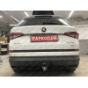 V069C GALIA Полностью оцинкованный фаркоп на Volkswagen Tiguan 2007-2016, Tiguan 2 2016-2024, Audi Q3 2011-2019, 2019-2025, SEAT Tarraco 2018-2024. Тип шара: C (горизонтальный съемный). Невидимый вырез бампера. Нагрузки: 2500/140 кг, масса фаркопа 16,2 кг