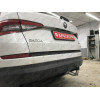 V069C GALIA Полностью оцинкованный фаркоп на Volkswagen Tiguan 2007-2016, Tiguan 2 2016-2024, Audi Q3 2011-2019, 2019-2025, SEAT Tarraco 2018-2024. Тип шара: C (горизонтальный съемный). Невидимый вырез бампера. Нагрузки: 2500/140 кг, масса фаркопа 16,2 кг