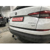 V069C GALIA Полностью оцинкованный фаркоп на Volkswagen Tiguan 2007-2016, Tiguan 2 2016-2024, Audi Q3 2011-2019, 2019-2025, SEAT Tarraco 2018-2024. Тип шара: C (горизонтальный съемный). Невидимый вырез бампера. Нагрузки: 2500/140 кг, масса фаркопа 16,2 кг