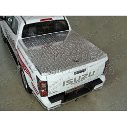 TCU00293 ТСС Фаркоп на Isuzu D-MAX 2020- с накладкой с надписью D-MAX без подрезки бампера. Тип шара: E (шаровый узел под американский квадрат). Нагрузки: 2500