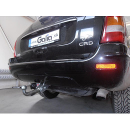 J002A GALIA Полностью оцинкованный фаркоп на Jeep Grand Cherokee WJ 1998-2004. Тип шара: A. Невидимый вырез бампера. Нагрузки: 3500/140 кг, масса фаркопа 20,62 кг