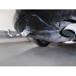 J002A GALIA Полностью оцинкованный фаркоп на Jeep Grand Cherokee WJ 1998-2004. Тип шара: A. Невидимый вырез бампера. Нагрузки: 3500/140 кг, масса фаркопа 20,62 кг