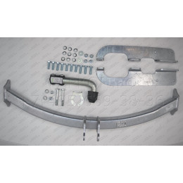 J002A GALIA Полностью оцинкованный фаркоп на Jeep Grand Cherokee WJ 1998-2004. Тип шара: A. Невидимый вырез бампера. Нагрузки: 3500/140 кг, масса фаркопа 20,62 кг