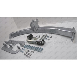 J002A GALIA Полностью оцинкованный фаркоп на Jeep Grand Cherokee WJ 1998-2004. Тип шара: A. Невидимый вырез бампера. Нагрузки: 3500/140 кг, масса фаркопа 20,62 кг