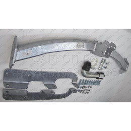 J002A GALIA Полностью оцинкованный фаркоп на Jeep Grand Cherokee WJ 1998-2004. Тип шара: A. Невидимый вырез бампера. Нагрузки: 3500/140 кг, масса фаркопа 20,62 кг