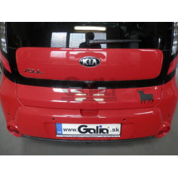 K041C GALIA Полностью оцинкованный фаркоп на Kia Soul 2014-2019. Подрозетник убирается за бампер. Тип шара: C (горизонтальный съемный). Установка без снят