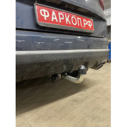 K046A GALIA Полностью оцинкованный фаркоп на Kia Sportage IV рестайл 2018-2022, в т.ч. GT Line. Тип шара: A. Установка без выреза бампера. Нагрузки: 2200/100 кг, масса 