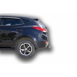K112-E Лидер-плюс ТСУ для Kia Sportage 2010-2015, Hyundai ix35 2010-2015 без снятия и выреза бампера. Тип шара: E. Нагрузки: 1500/100 кг, масса фаркопа 19,4 кг (без электрики