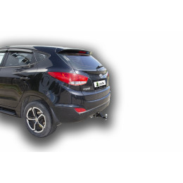 K112-E Лидер-плюс ТСУ для Kia Sportage 2010-2015, Hyundai ix35 2010-2015 без снятия и выреза бампера. Тип шара: E. Нагрузки: 1500/100 кг, масса фаркопа 19,4 кг (без электрики