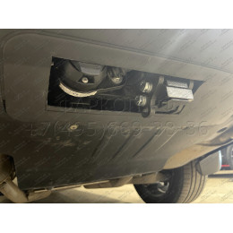 L-115 STEINHOF Фаркоп на Land Rover Range Rover IV L405 2013-2022. Требуется подрезка бампера. Тип шара: AV (вертикальное быстросъемное крепление шара на ключе). Нагр