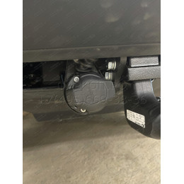 L-115 STEINHOF Фаркоп на Land Rover Range Rover IV L405 2013-2022. Требуется подрезка бампера. Тип шара: AV (вертикальное быстросъемное крепление шара на ключе). Нагр