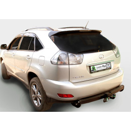 L101-F Лидер-плюс ТСУ для Lexus RX300/330/350/400 2003-2010, Toyota Highlander 2003-2010 без снятия и выреза бампера. Тип шара: F. Нагрузки: 2000/100 кг, масса фаркопа 21,76 кг (без 