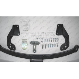 L101-F Лидер-плюс ТСУ для Lexus RX300/330/350/400 2003-2010, Toyota Highlander 2003-2010 без снятия и выреза бампера. Тип шара: F. Нагрузки: 2000/100 кг, масса фаркопа 21,76 кг (без 