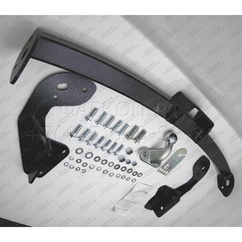 L101-F Лидер-плюс ТСУ для Lexus RX300/330/350/400 2003-2010, Toyota Highlander 2003-2010 без снятия и выреза бампера. Тип шара: F. Нагрузки: 2000/100 кг, масса фаркопа 21,76 кг (без электрики в комплекте)
