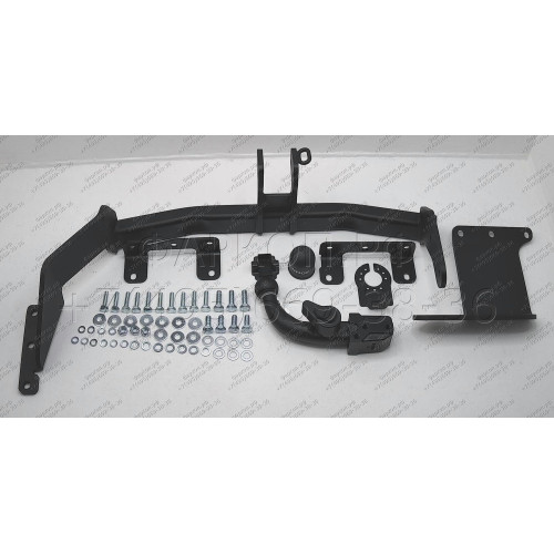 M-355 STEINHOF Фаркоп на Citroen C-Crosser 2007-2012, Mitsubishi Outlander XL 2007-2012, Peugeot 4007 2007-2012. Требуется подрезка бампера. Тип шара: AH (горизонтальное быстросъемное крепление шара на ключе). Нагрузки: 2000/100 кг, масса фаркопа 18,4 кг 