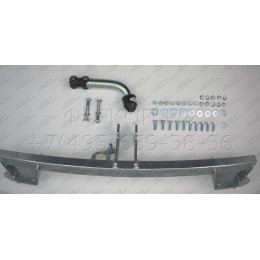 M128A GALIA Полностью оцинкованный фаркоп на Mercedes A-Class w176 дорестайлинг 2012-2015, Mercedes B-Class w246 2012-2019. Подрозетник убирается за бампер. Тип шара: A. Без в