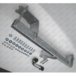 M128A GALIA Полностью оцинкованный фаркоп на Mercedes A-Class w176 дорестайлинг 2012-2015, Mercedes B-Class w246 2012-2019. Подрозетник убирается за бампер. Тип шара: A. Без в