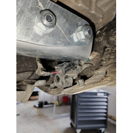 M149C GALIA Полностью оцинкованный фаркоп на Mazda CX-60 2022-, Mazda CX-80 2024-. Подрозетник убирается за бампер. Тип шара: C (горизонтальный съемный). Невидимы