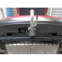 M149C GALIA Полностью оцинкованный фаркоп на Mazda CX-60 2022-, Mazda CX-80 2024-. Подрозетник убирается за бампер. Тип шара: C (горизонтальный съемный). Невидимы