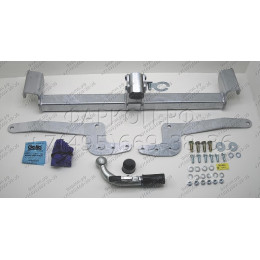 M149C GALIA Полностью оцинкованный фаркоп на Mazda CX-60 2022-, Mazda CX-80 2024-. Подрозетник убирается за бампер. Тип шара: C (горизонтальный съемный). Невидимы