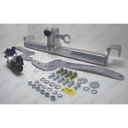 M149C GALIA Полностью оцинкованный фаркоп на Mazda CX-60 2022-, Mazda CX-80 2024-. Подрозетник убирается за бампер. Тип шара: C (горизонтальный съемный). Невидимы