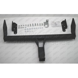 MI 30 AVTOS Фаркоп на Mitsubishi Pajero III, IV 2000-2007, 2007-2020 без выреза в бампере. Тип шара: E. Нагрузки: 1800/100 кг, масса фаркопа 20,5 кг (без электрики в комплекте)
