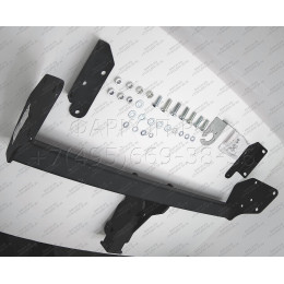 MI 30 AVTOS Фаркоп на Mitsubishi Pajero III, IV 2000-2007, 2007-2020 без выреза в бампере. Тип шара: E. Нагрузки: 1800/100 кг, масса фаркопа 20,5 кг (без электрики в комплекте)