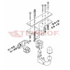N-079 STEINHOF Фаркоп на Nissan Pathfinder R51 01/2005-2014. Требуется подрезка бампера. Тип шара: AV (вертикальное быстросъемное крепление шара на ключе). Нагрузки: 3000/120 кг, масса фаркопа 11 кг (без электрики в комплекте)