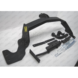 N-102 STEINHOF Фаркоп на Nissan X-Trail 2007-2014 без подрезки бампера. Тип шара: A. Нагрузки: 2200/100 кг, масса фаркопа 22 кг (без электрики в комплекте)