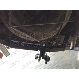 H.N22.A HALTY Фаркоп на Nissan AD Y12 2WD/4WD 2006-, Nissan NV150 2006-2021, Nissan Wingroad 2005-2018, Mazda Familia Van Y12 2007-2018, Mitsubishi Lancer Cargo 2008-2019 без подрезки бампера. Тип шара: A. Нагрузки