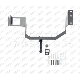H.N22.A HALTY Фаркоп на Nissan AD Y12 2WD/4WD 2006-, Nissan NV150 2006-2021, Nissan Wingroad 2005-2018, Mazda Familia Van Y12 2007-2018, Mitsubishi Lancer Cargo 2008-2019 без подрезки бампера. Тип шара: A. Нагрузки