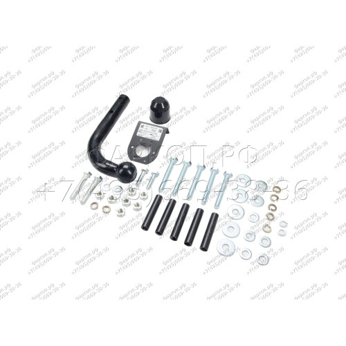 H.N22.A HALTY Фаркоп на Nissan AD Y12 2WD/4WD 2006-, Nissan NV150 2006-2021, Nissan Wingroad 2005-2018, Mazda Familia Van Y12 2007-2018, Mitsubishi Lancer Cargo 2008-2019 без подрезки бампера. Тип шара: A. Нагрузки: 750/75 кг, масса фаркопа 15,6 кг